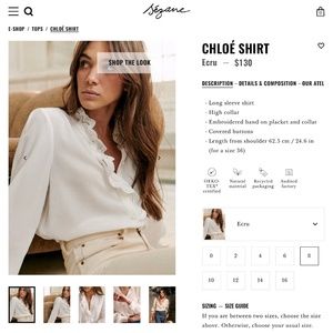 Sezane Chloe Shirt